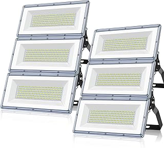 Paquet de 2 projecteurs led 300 w, lumières de stade extérieures super lumineuses