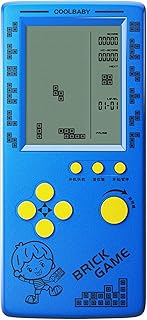 Console de jeu tetris numérique classic block rs-100, jeux de puzzle portables, jeux