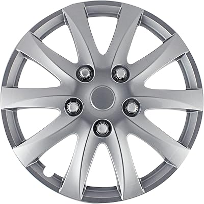 Enjoliveurs de roue pilot automotive toyota camry, 15 pouces, wh526-15s-bx - couleur argent