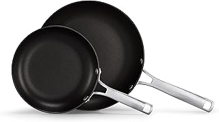 Ensemble de poêles à frire antiadhésives anodisées dures calphalon classic, poêles de 8"