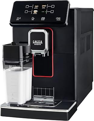 Machine à expresso et café hautement automatique fabriquée en italie pour préparer du