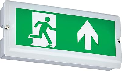 Barrière de sortie de secours knights bridge avec batterie de secours, polycarbonate, 3