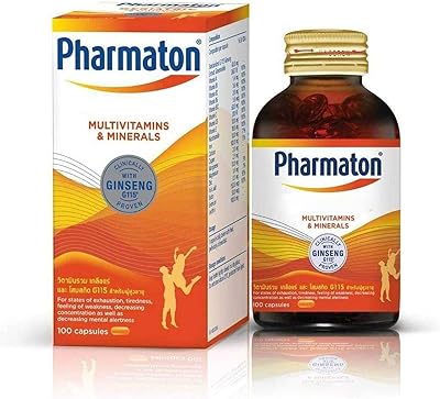 Extrait de ginseng pharmaton g115 (100 gélules) +++ qualité suisse + nouvel emballage