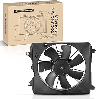 Ensemble ventilateur de refroidissement de radiateur moteur a-premium compatible avec honda civic