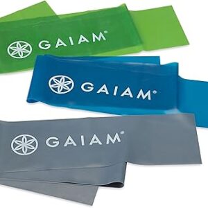 Ensemble de bandes de résistance gayam pour restaurer la force et la flexibilité - 3 niveaux de résistance - bandes de musculation pour étirer les muscles - outil d'exercice polyvalent - léger, moyen et lourd. Diaytar : Quand qualité rime avec économie