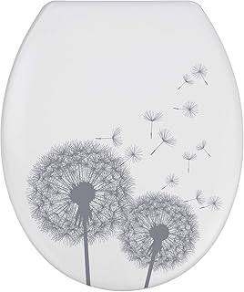 Winko abattant wc duroplast astra design antibactérien antidérapant pour salle de bain fermeture