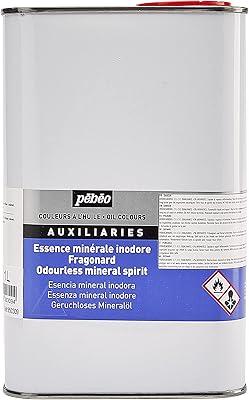 Pebeo 650309 1 litre de fluide de théâtre minéral inodore, transparent