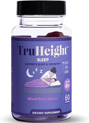 Truheight sleep gummies - aide naturelle au sommeil pour une croissance maximale