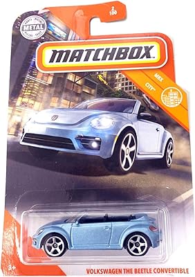 Matchbox 2020 mbx city 2/100 - volkswagen la coccinelle cabriolet