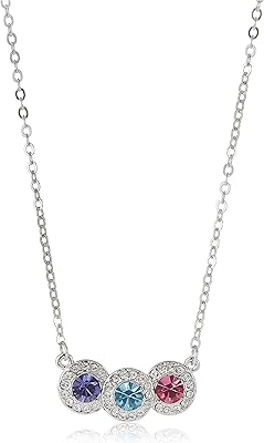 Collier rubella swarovski parsemé de cristaux orange rob-010