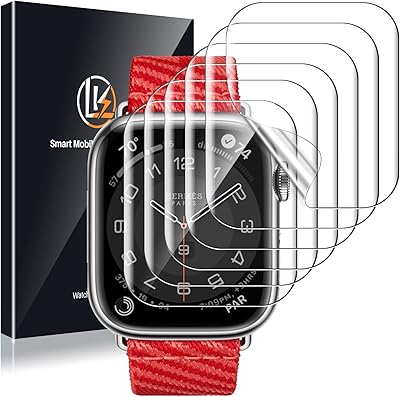 Protecteur d'écran lk pour apple watch 45 mm série 8 7 [nouvelle version]