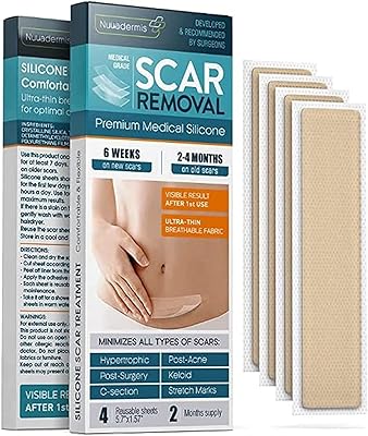Bandes de cicatrices en silicone bebeski, bandes - chéloïdes, césarienne, traitement d'élimination