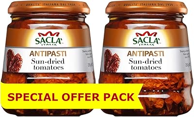 Tomates sacla italiennes séchées au soleil (280g) - paquet de 2