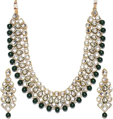Parure de bijoux plaquée or moderne et élégante shining diva pour femme
