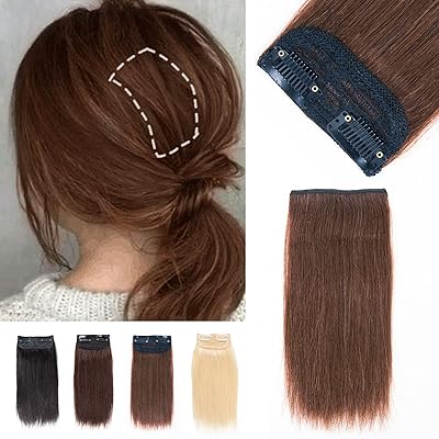 Isheeny extensions de cheveux à clipser vrais cheveux humains 12 pouces postiches courtes et épaisses ajoutant du volume de cheveux supplémentaire extensions de cheveux à clipser brun moyen pour cheveux clairsemés femmes. Des économies garanties sur chaque commande avec Diaytar