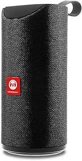 Haut-parleur multimédia stéréo sans fil rechargeable portable microdigit avec bloc d'alimentation basse