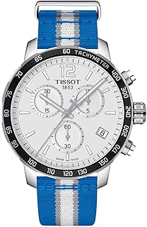 Montre chronographe pour homme quickster nba dallas mavericks t095.417.17.037.19, chronographe