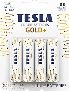 Tesla aa gold + pile alcaline - plus puce blister extra puissante lr6/1,5