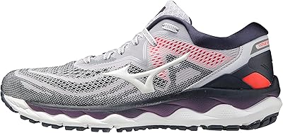 Baskets mizuno wave sky 4 pour femmes (offre), encre de chine platine or