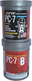 Pc products 167779 pc-7 mastic adhésif époxy multi-usages, 2 pièces, 45 g