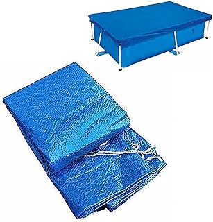 Bâche de piscine rectangulaire mzo life couverture hors sol imperméable gonflable pour familiale