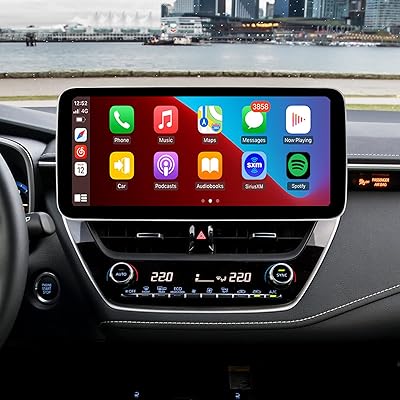 Pour toyota corolla radio upgrade 2019 2020 2021 2022, remplacement de la navigation
