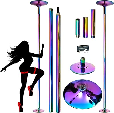 Kit de pôle de danse portable, tubes de pole dance 45 mm