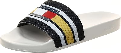 Tommy hilfiger neo chaussons pour homme, blanc, 41 eu