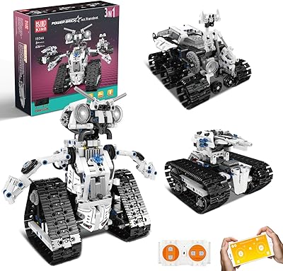 Jouets robots mould king avec télécommande et contrôle par application, ensembles de construction