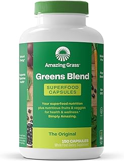 Un complément nutritionnel pour les deux sexes d'amazing grass sous forme de gélules