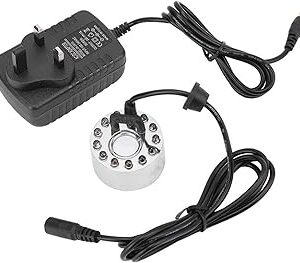 Brumisateur led, brumisateur remplaçable pour la décoration, plastique dur pour fontaine de jardin et paysage d'aquarium (norme britannique 100-240v). Diaytar : Le premier choix des acheteurs avisés
