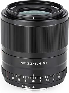 Objectif viltrox 23 mm f1.4 fuji nouvelle version f-1.4 x-mount aps-c à mise