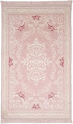 Tapis de prière en velours doux et soyeux de 5 mm d'épaisseur, tapis