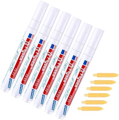 6 pièces stylo de restauration de coulis mural stylo de réparation de coulis stylo de remplissage de coulis pour restaurer le coulis de carrelage mur de salle de bains et de cuisine (blanc). Découvrez le shopping sans frontières avec Diaytar Sénégal
