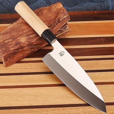 Hobby hut deba hh-k04 couteau de cuisine japonais, couteau de chef, couteau