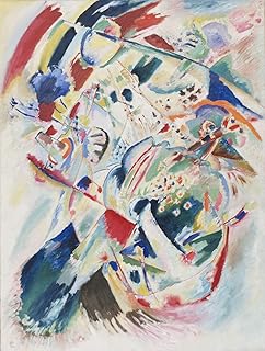 Wassily kandinsky ldwin r. campbell peinture n° 4 j11936 maxi affiche sur toile