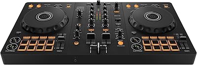 Pioneer dj ddj-flx4 2 record box deck et contrôleur serato dj - graphite