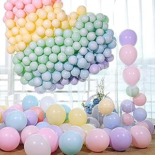 Ballons en latex arc-en-ciel pastel dreamslink, 100 pièces ballons en latex pastel macaron