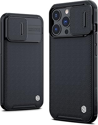 Coque de protection durable nillkin camshield pour iphone 13 pro, coque coulissante