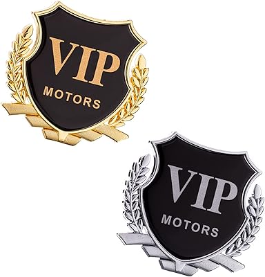 Autocollants de voiture en métal 3d, conception de logo de moto pour la décoration