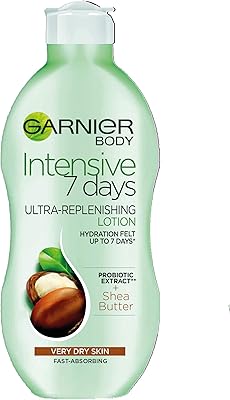 Garnier lotion corporelle intensive 7 jours au beurre de karité pour peaux sèches