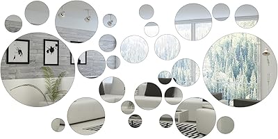 Autocollant mural amovible en acrylique pour décoration de salon chambre à coucher