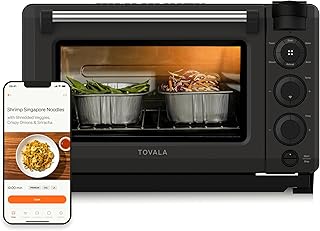 Four intelligent 6 en 1 tovala four grille-pain de comptoir