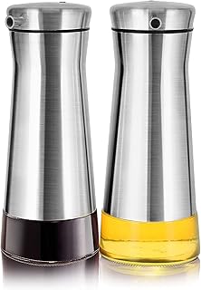 Ensemble de bouteilles distributrices d'huile d'olive et de vinaigre ilge - paquet