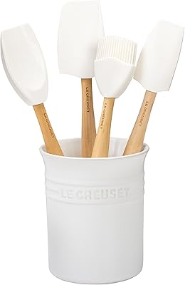 Couverts en silicone la corset avec poterie 5 pièces blanc