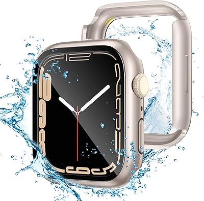 Tensea pour boîtier de protection d'écran étanche apple watch se2 série