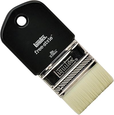 Pinceau de peinture professionnel liquitex freestyle 1301002, grand modèle de 2 pouces
