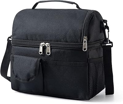 Boîte à déjeuner pour hommes, sac à déjeuner isotherme pour femmes/hommes, sac isotherme