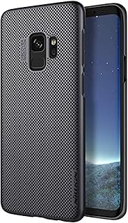 Coque arrière perforée mate nillkin pour protéger le samsung galaxy s9, noir