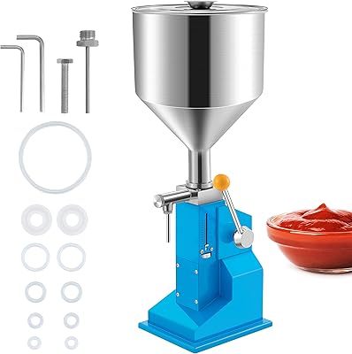 Machine de remplissage de liquide hanshin - remplisseur manuel de bouteilles de 5